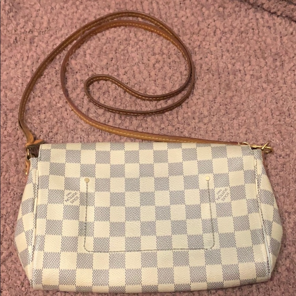 Louis Vuitton Favorite MM Damier Azur - Picture 4 of 8